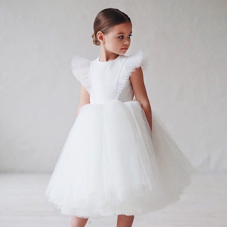 White kids dress 