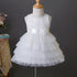 White baby dress, flower girl dress