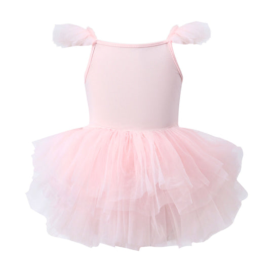 Light Pink Ballerina Dress, Dance Kids Dress 