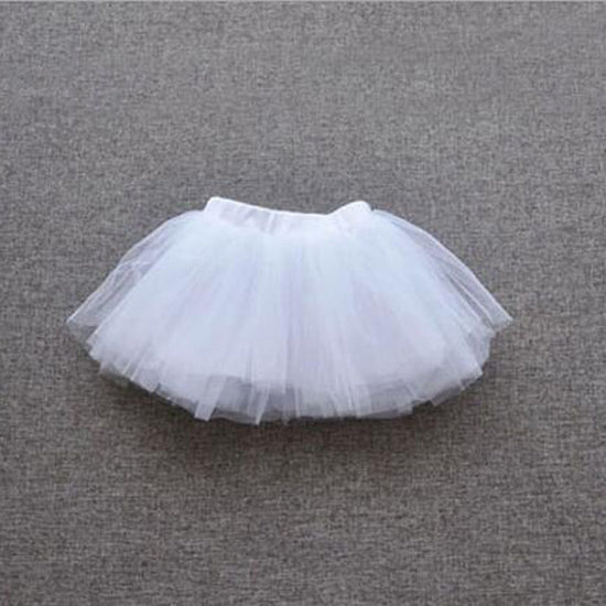 White Baby Tutu Skirt 