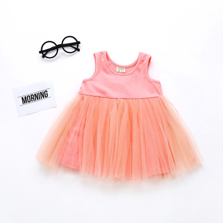 Baby Pink Tutu Dress, Toddler Pink Dress 