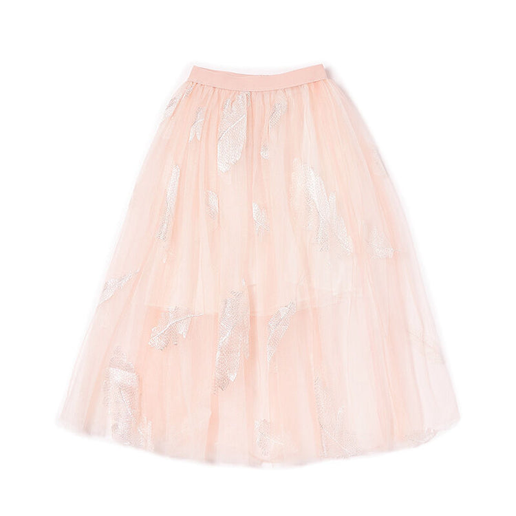 Kids Pink Skirt, Kids Summer Skirt, Tulle Kids Skirt.