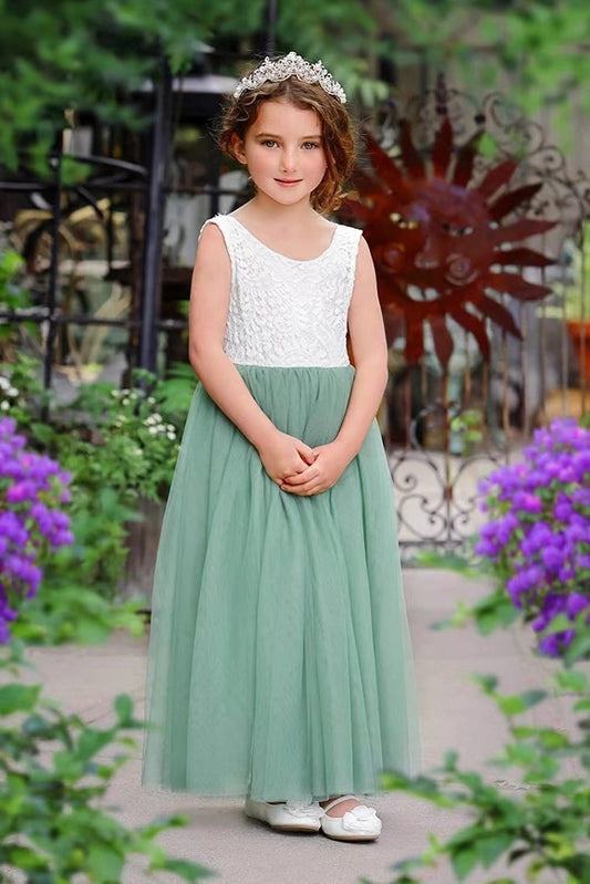 Kids Dress, Mint Green Dress, Green Dress, Long Kids Tulle Dress, Special Occasion Kids Dress, Birthday Kids Dress, Tutu Kids Dress, Tulle Kids Dress, Party Kids Dress, Wedding Kids Dress, No Sleeve Kids Dress, Girls Dress, Flower Girl Kids Dress.