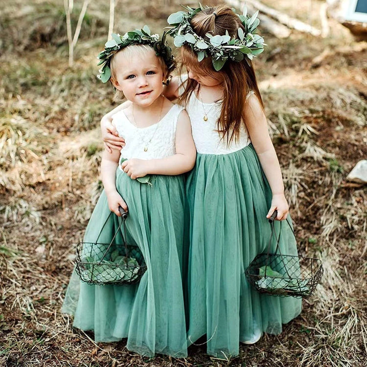 Kids Dress, Mint Green Dress, Green Dress, Long Kids Tulle Dress, Special Occasion Kids Dress, Birthday Kids Dress, Tutu Kids Dress, Tulle Kids Dress, Party Kids Dress, Wedding Kids Dress, No Sleeve Kids Dress, Girls Dress, Flower Girl Kids Dress.