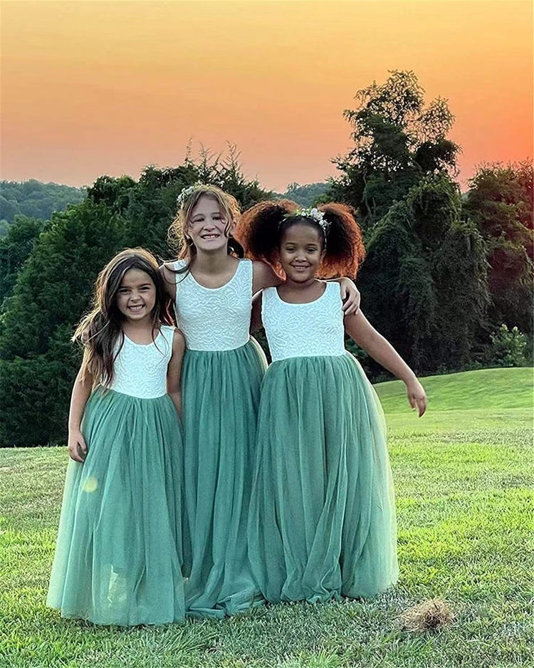 Kids Dress, Mint Green Dress, Green Dress, Long Kids Tulle Dress, Special Occasion Kids Dress, Birthday Kids Dress, Tutu Kids Dress, Tulle Kids Dress, Party Kids Dress, Wedding Kids Dress, No Sleeve Kids Dress, Girls Dress, Flower Girl Kids Dress.